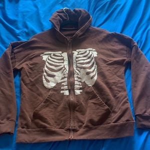 Brown Skeleton jacket